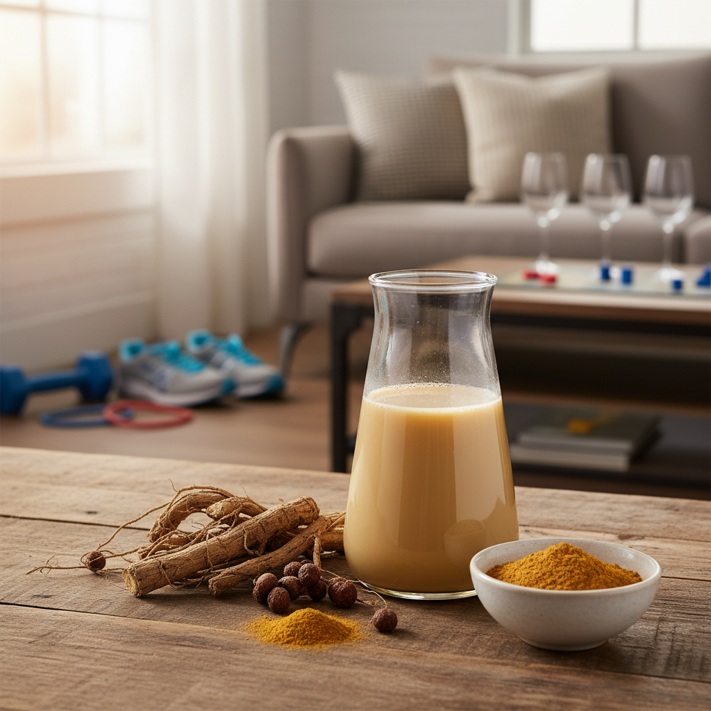 Ashwagandha Drink Benefits for Athletes Who Train and Socialize
