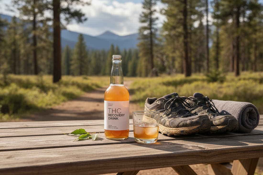 THC Drink for Runners: Recovery Without the Pint