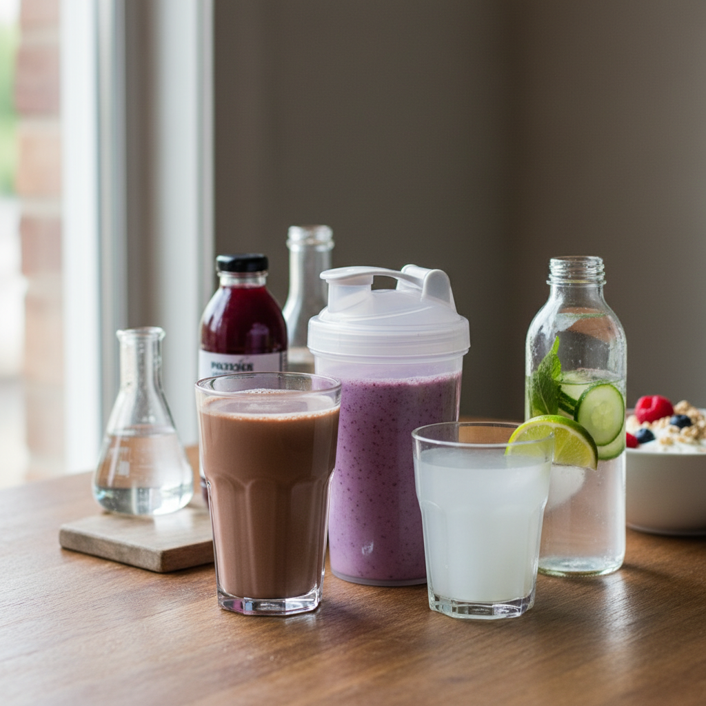 What Science Says About Workout Recovery Drink Options